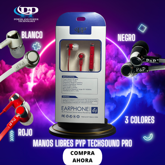 Manos libres PYP TechSound Pro