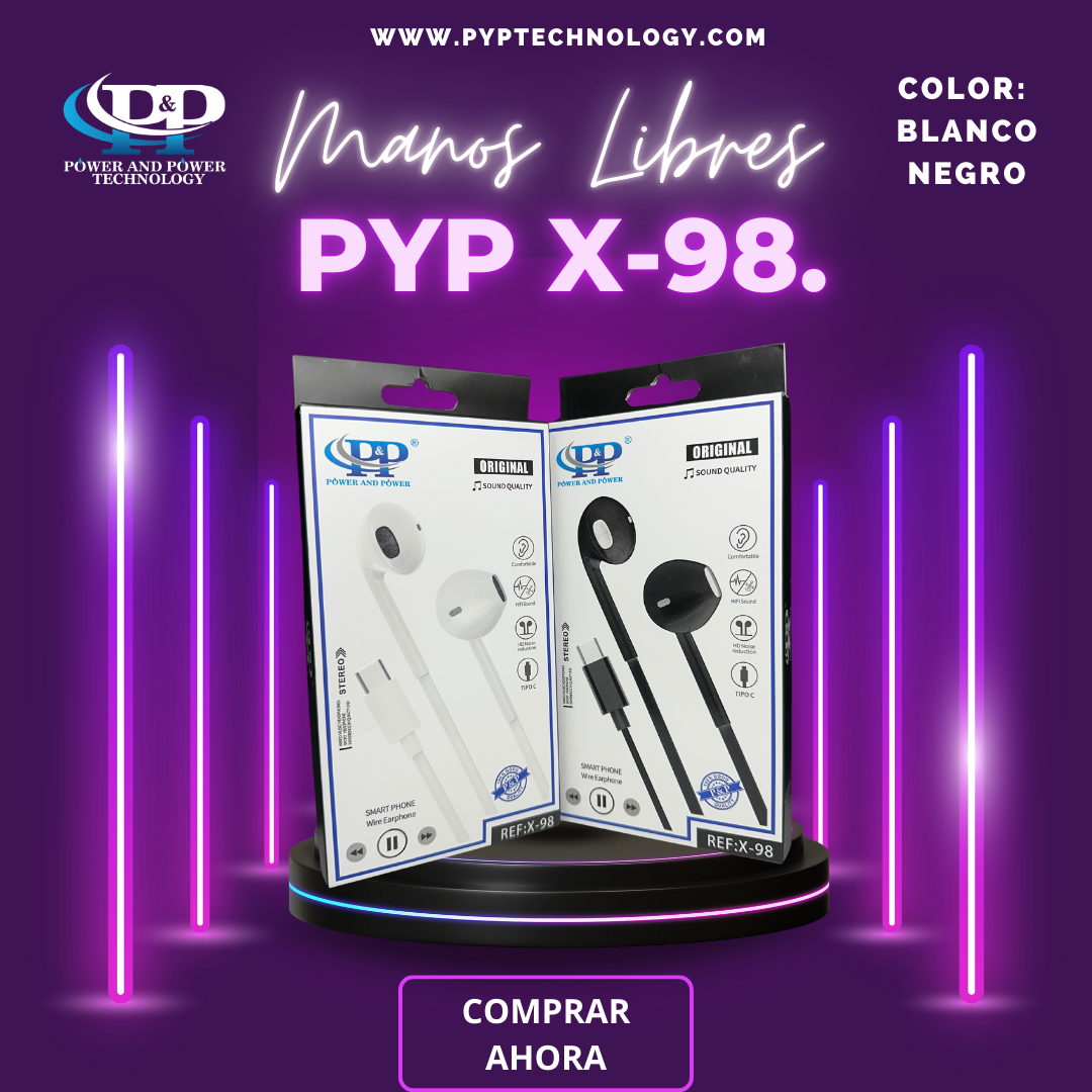 MANOS LIBRES PYP X-98